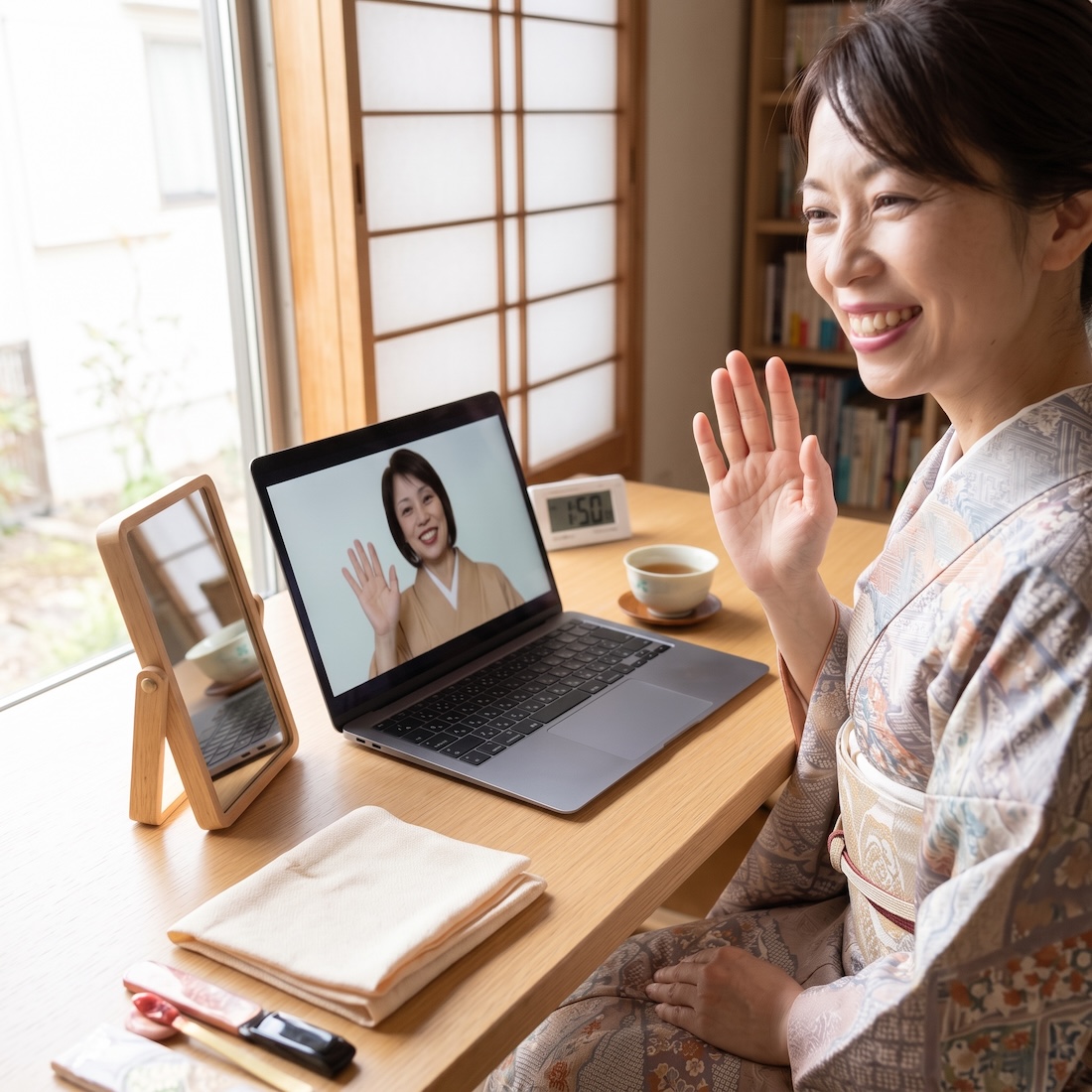『お悩み全解決！』オンライン着付け 個人レッスン